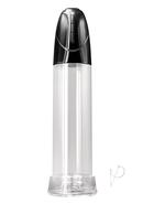 Renegade Iq Rechargeable Penis Pump - Clear/black