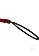Prowler Red Heavy Duty Flogger - Black/red