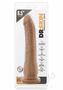Dr. Skin Silver Collection Realistic Cock Basic 8.5 Dildo 8.5in - Caramel